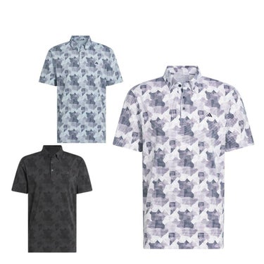 アディダス adidas　メンズ ビヨンド ザ コース グラデーショングラフィック 半袖 ポロシャツ KUH74　2025年モデル 詳細1