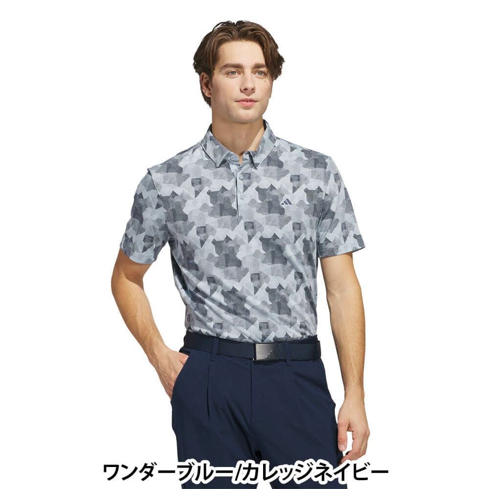 アディダス adidas　メンズ ビヨンド ザ コース グラデーショングラフィック 半袖 ポロシャツ KUH74　2025年モデル 詳細7