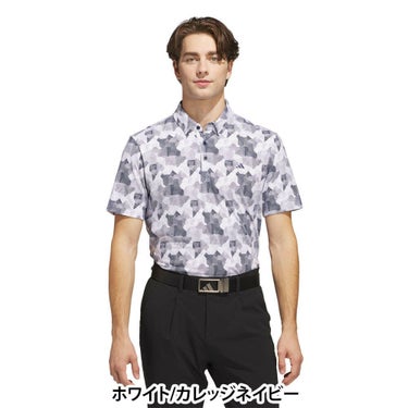 アディダス adidas　メンズ ビヨンド ザ コース グラデーショングラフィック 半袖 ポロシャツ KUH74　2025年モデル 詳細12