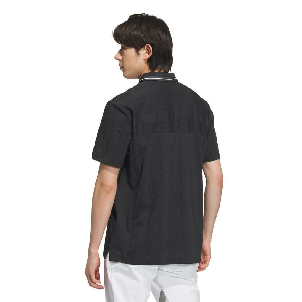 アディダス adidas　メンズ ビヨンド ザ コース ジャガード BOSロゴ 半袖 ポロシャツ KUK57　2025年モデル 詳細8