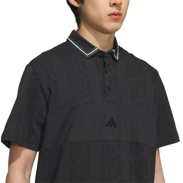 アディダス adidas　メンズ ビヨンド ザ コース ジャガード BOSロゴ 半袖 ポロシャツ KUK57　2025年モデル 詳細9