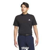 アディダス adidas　メンズ スリーストライプス 半袖 モックネックシャツ KVH10　2025年モデル