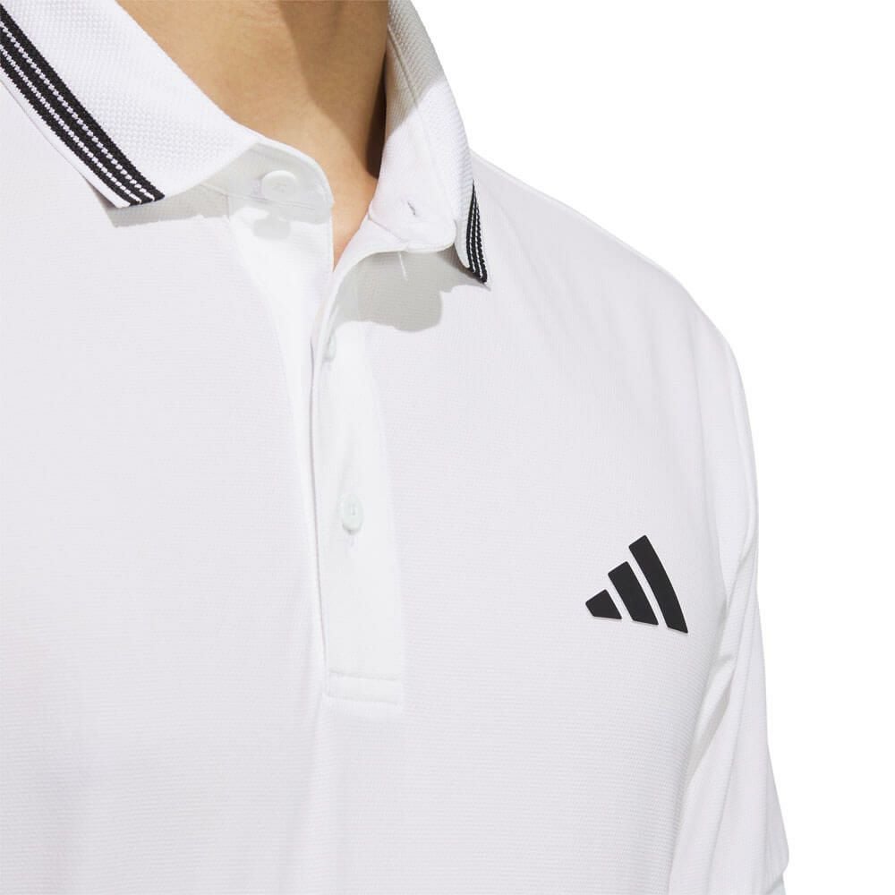 アディダス adidas　メンズ ワンポイントロゴ UVケア付き 半袖 ポロシャツ KVH14　2025年モデル 詳細5