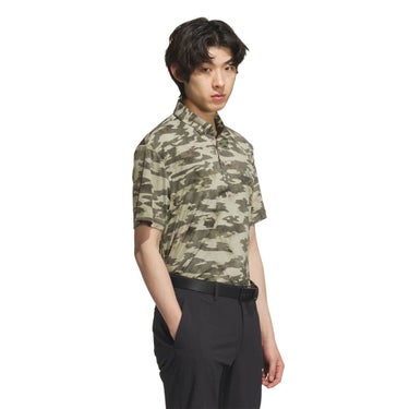 アディダス adidas　メンズ カモフラージュ柄 半袖 ポロシャツ KVH24　2025年モデル 詳細4