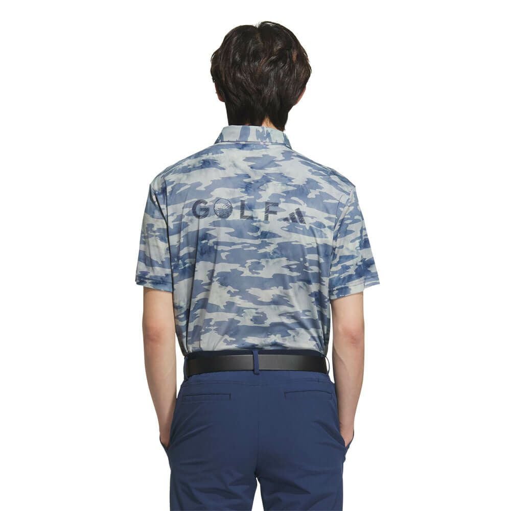 アディダス adidas メンズ カモフラージュ柄 半袖 ポロシャツ KVH24