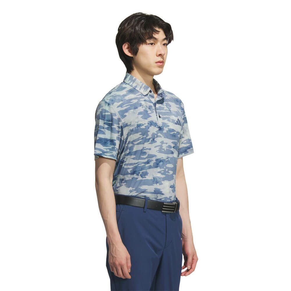 アディダス adidas メンズ カモフラージュ柄 半袖 ポロシャツ KVH24