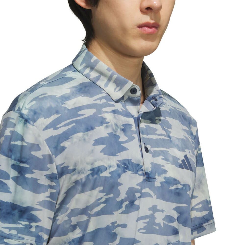 アディダス adidas メンズ カモフラージュ柄 半袖 ポロシャツ KVH24