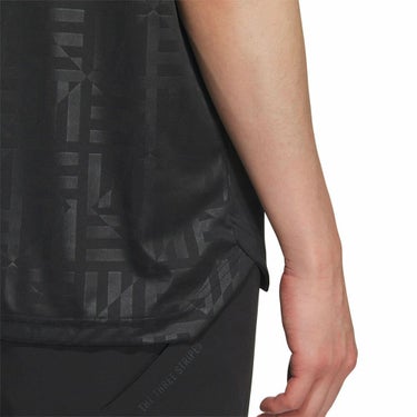 アディダス adidas　メンズ BOSロゴ柄デボス 半袖 モックネックシャツ KVH25　2025年モデル 詳細10