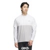 アディダス adidas　メンズ ロゴプリント 半袖 ジップシャツ & 長袖 モックネックシャツ KVH26　2025年モデル 詳細2
