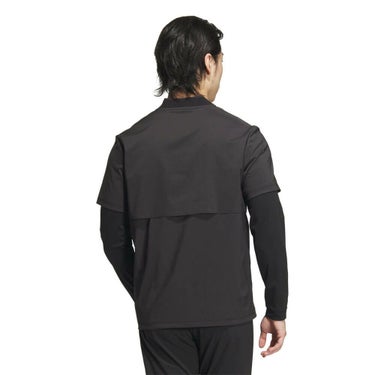 アディダス adidas　メンズ ロゴプリント 半袖 ジップシャツ & 長袖 モックネックシャツ KVH26　2025年モデル 詳細8