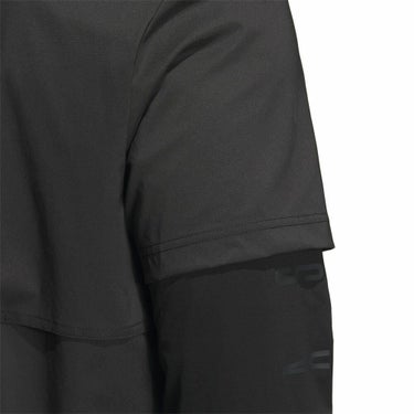 アディダス adidas　メンズ ロゴプリント 半袖 ジップシャツ & 長袖 モックネックシャツ KVH26　2025年モデル 詳細11