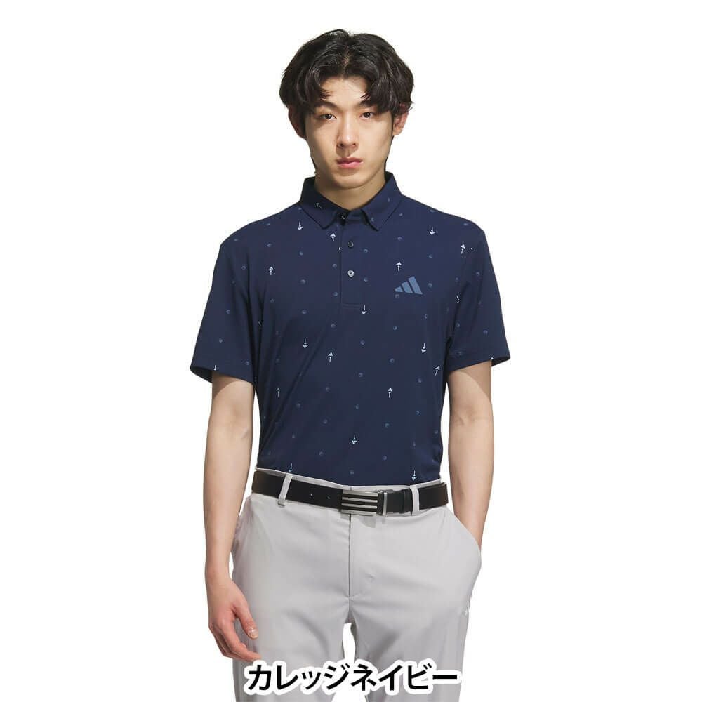 アディダス adidas　メンズ モノグラム 半袖 ポロシャツ KVH28　2025年モデル 詳細7