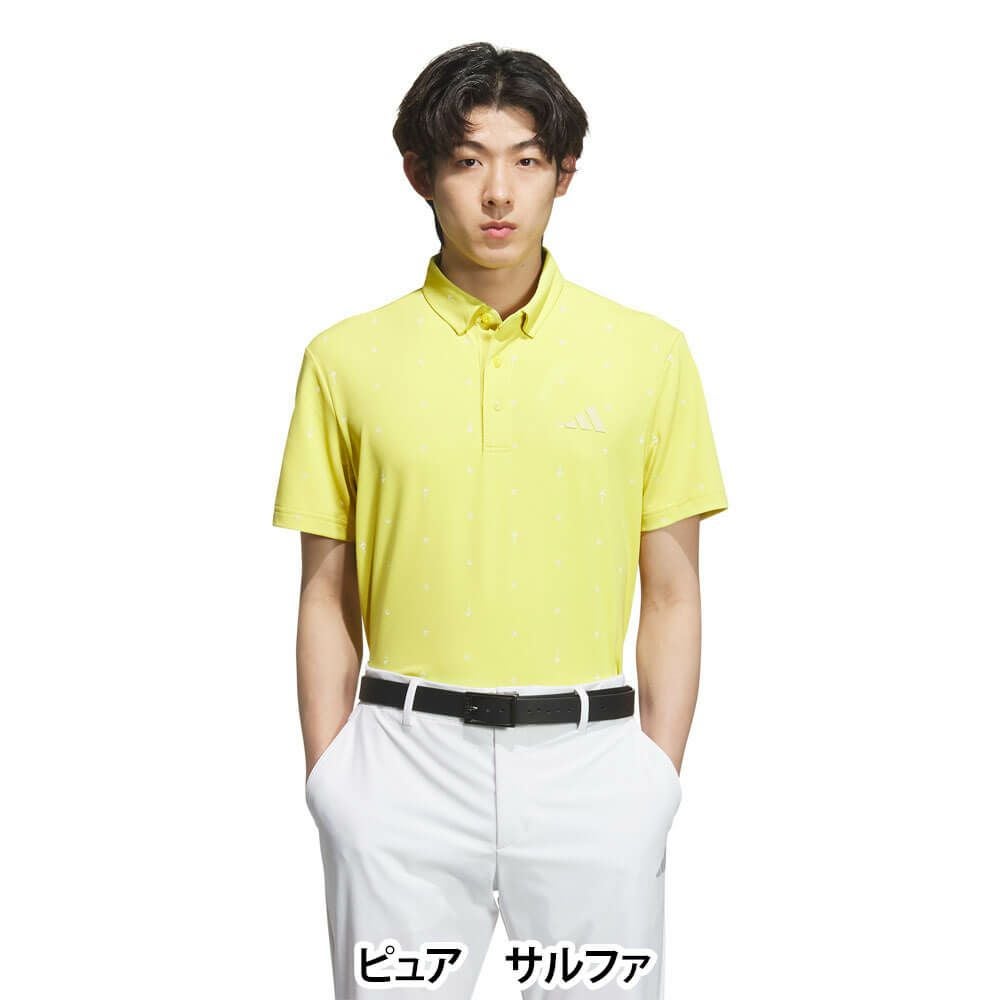 アディダス adidas　メンズ モノグラム 半袖 ポロシャツ KVH28　2025年モデル 詳細12