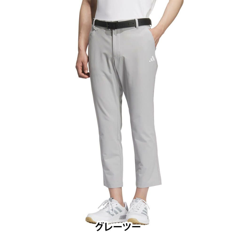 アディダス adidas　メンズ EX-Stretch active サイドパネル アンクルパンツ KVH22　2025年モデル 詳細2