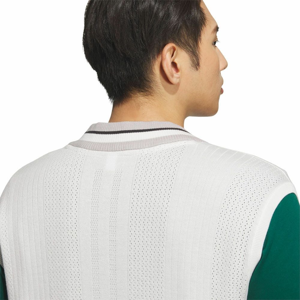 アディダス adidas　 ビヨンド ザ コース ルーズフィット ニットベスト KTN38　2025年モデル 詳細6