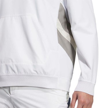 アディダス adidas　ビヨンド ザ コース 撥水 リップストップ ハーフジップ 長袖 フーディー KTN41　2025年モデル 詳細6