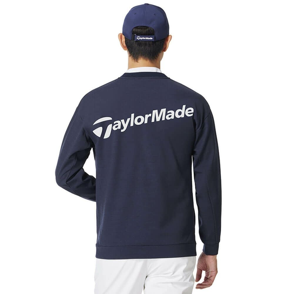 テーラーメイド TaylorMade メンズ バックロゴクルー スウェット UN610