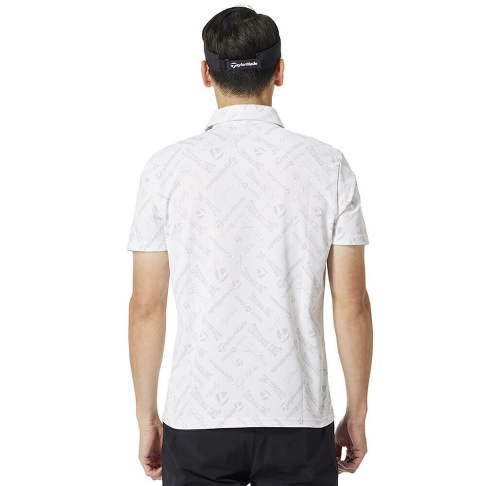 テーラーメイド TaylorMade　メンズ ロゴグラフィック 半袖 ポロシャツ UN617　2025年モデル 詳細7