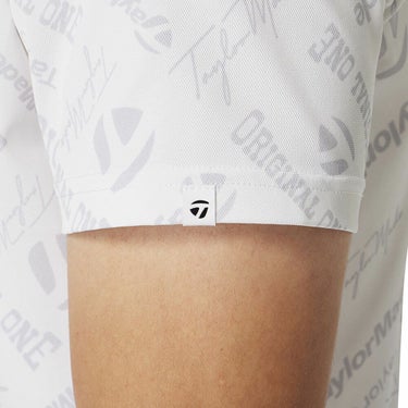 テーラーメイド TaylorMade　メンズ ロゴグラフィック 半袖 ポロシャツ UN617　2025年モデル 詳細9