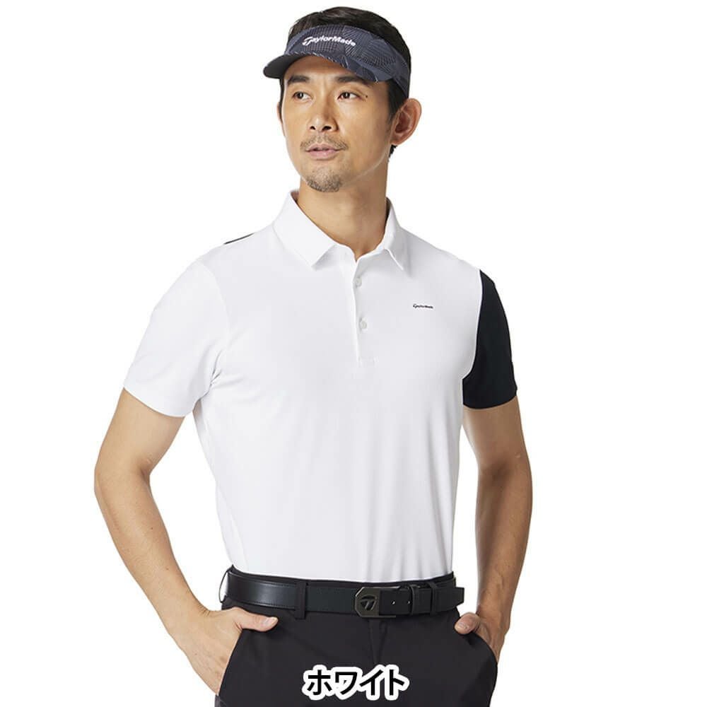 テーラーメイド TaylorMade メンズ ダイアゴナルブロック 半袖