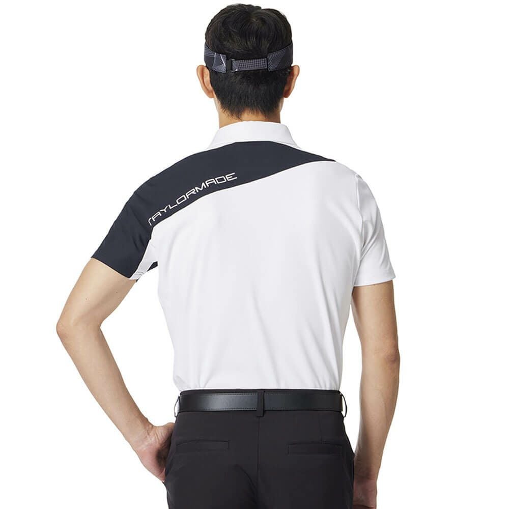 テーラーメイド TaylorMade　メンズ ダイアゴナルブロック 半袖 ポロシャツ UN618　2025年モデル 詳細15