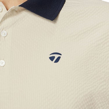 テーラーメイド TaylorMade　メンズ シアサッカー 半袖 ポロシャツ UN633　2025年モデル 詳細5