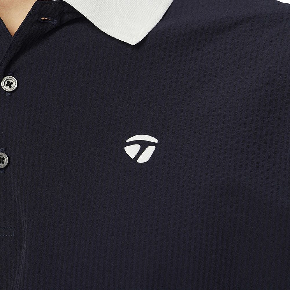 テーラーメイド TaylorMade　メンズ シアサッカー 半袖 ポロシャツ UN633　2025年モデル 詳細15