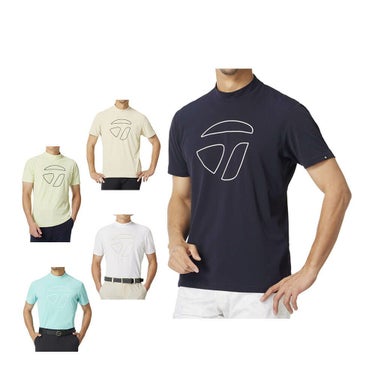 テーラーメイド TaylorMade　メンズ TMベーシック 半袖 モックネック シャツ UN636　2025年モデル 詳細1