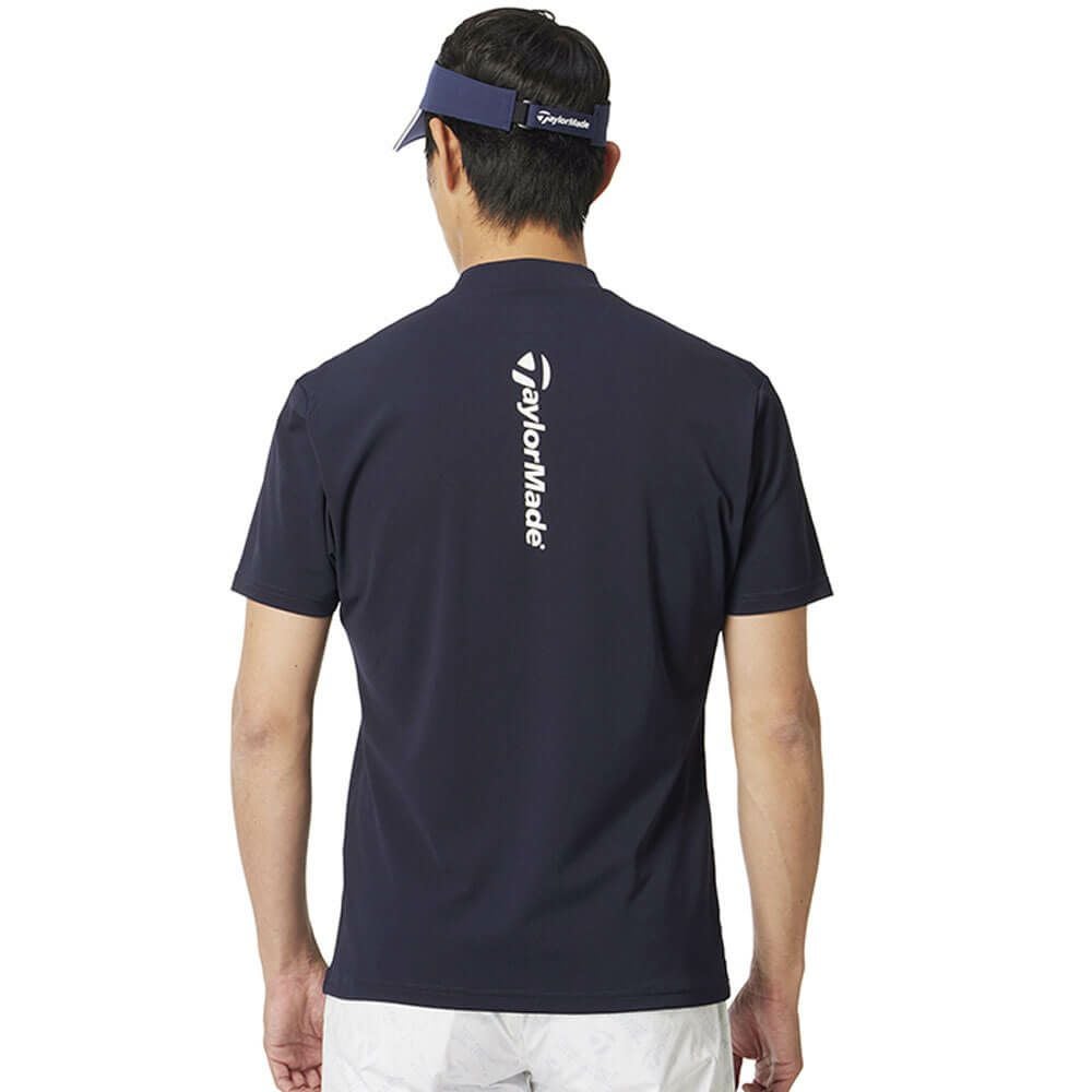 テーラーメイド TaylorMade　メンズ TMベーシック 半袖 モックネック シャツ UN636　2025年モデル 詳細3