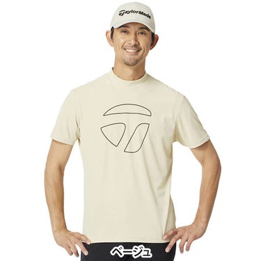テーラーメイド TaylorMade　メンズ TMベーシック 半袖 モックネック シャツ UN636　2025年モデル 詳細8