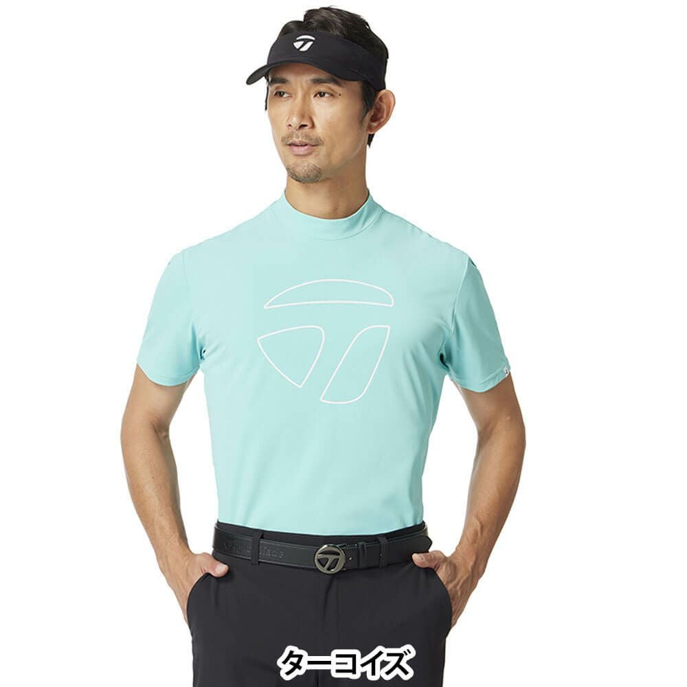 テーラーメイド TaylorMade　メンズ TMベーシック 半袖 モックネック シャツ UN636　2025年モデル 詳細14