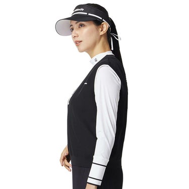 テーラーメイド TaylorMade　レディース リラックスド Vネック ベスト UN664　2025年モデル 詳細4