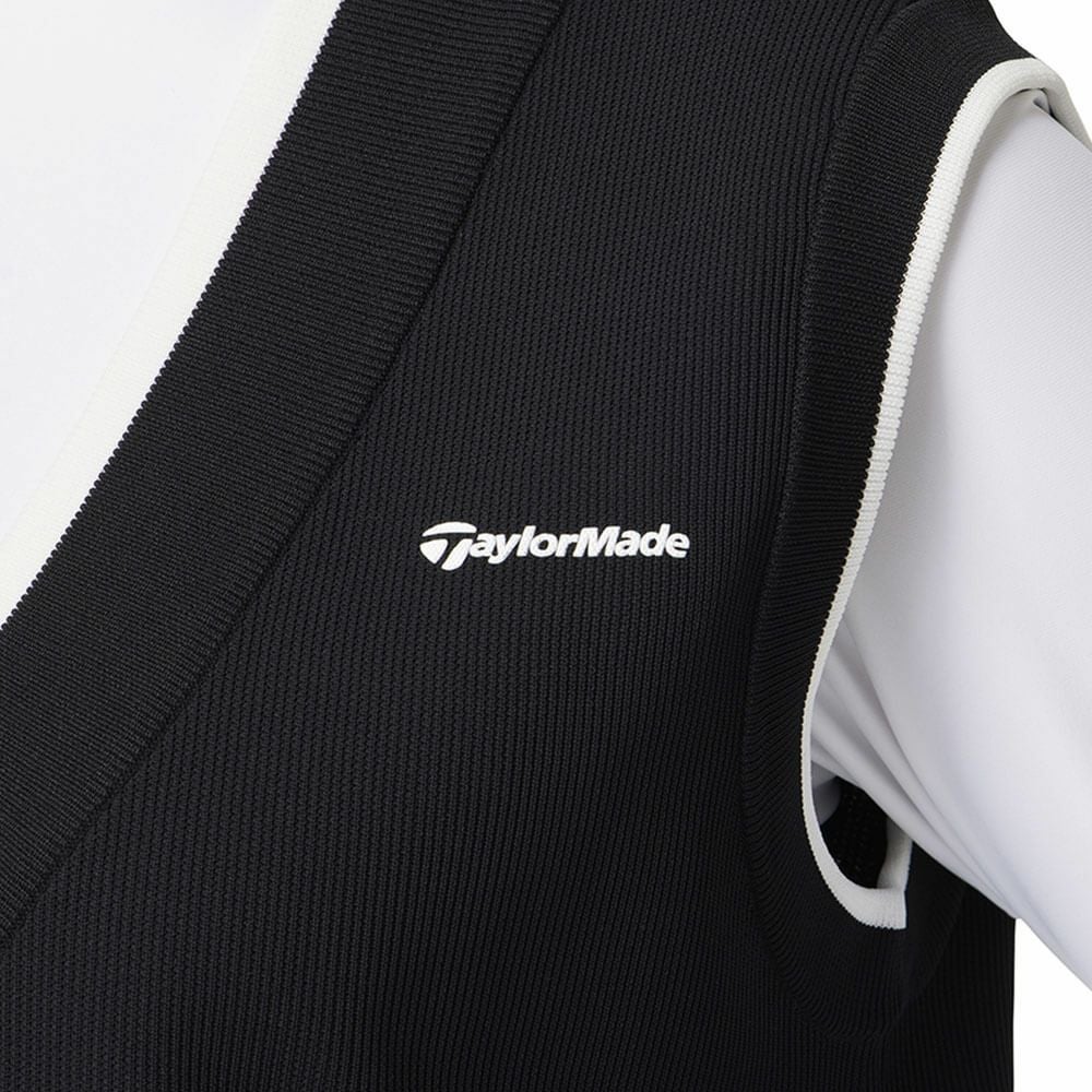 テーラーメイド TaylorMade　レディース リラックスド Vネック ベスト UN664　2025年モデル 詳細5