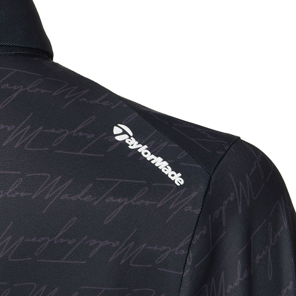 テーラーメイド TaylorMade　レディース ロゴボーダー 半袖 ポロシャツ UN669　2025年モデル 詳細6