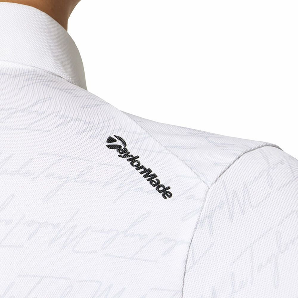 テーラーメイド TaylorMade　レディース ロゴボーダー 半袖 ポロシャツ UN669　2025年モデル 詳細11