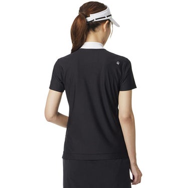 テーラーメイド TaylorMade　レディース スリットカラー 半袖 モックネック シャツ UN686　2025年モデル 詳細3