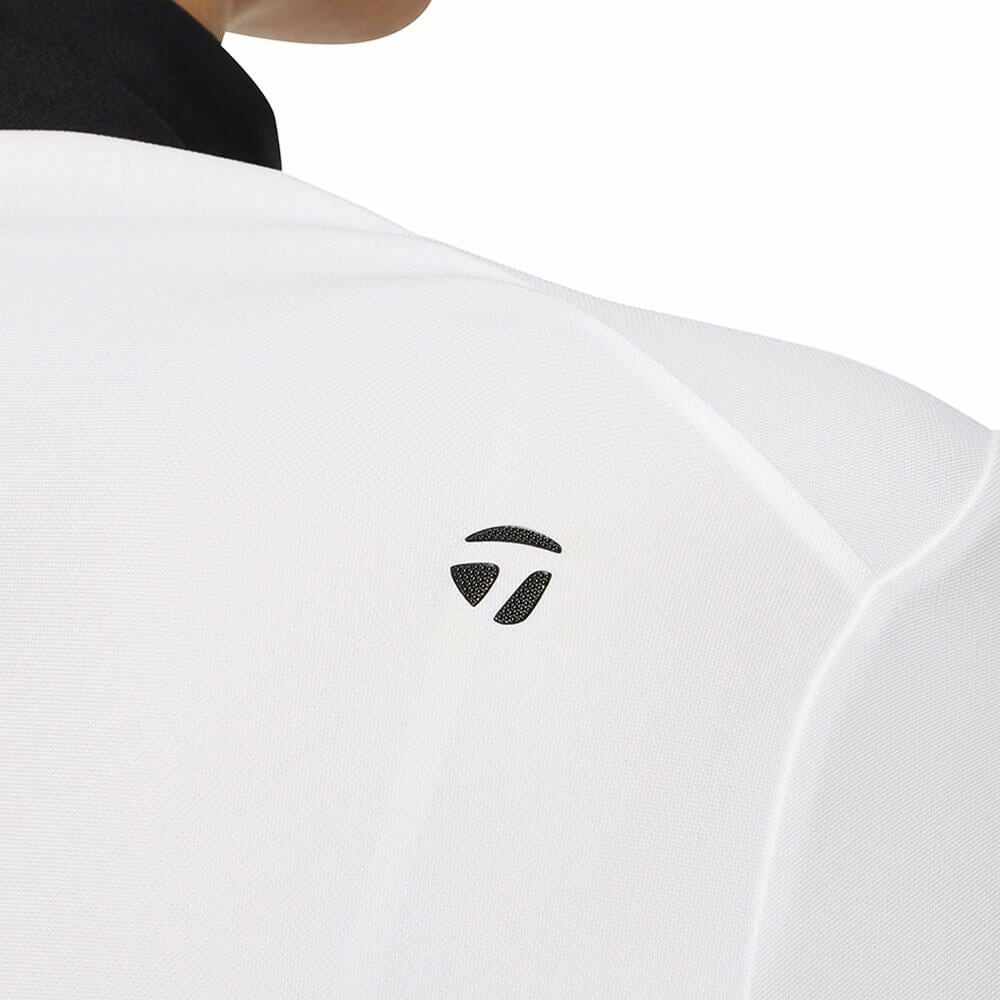 テーラーメイド TaylorMade　レディース スリットカラー 半袖 モックネック シャツ UN686　2025年モデル 詳細11
