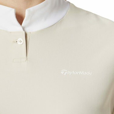テーラーメイド TaylorMade　レディース スリットカラー 半袖 モックネック シャツ UN686　2025年モデル 詳細15