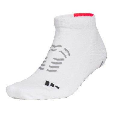 アディダス adidas　メンズ アディゼロ 機能 アンクルソックス KVH48 JE7188 ホワイト　2025年モデル 詳細1