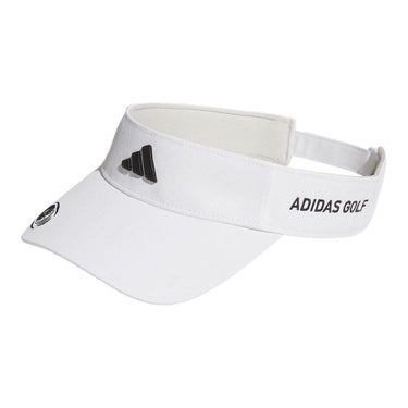 アディダス adidas　サイドロゴ バイザー KTK05 JE2451 ホワイト　2025年モデル 詳細1