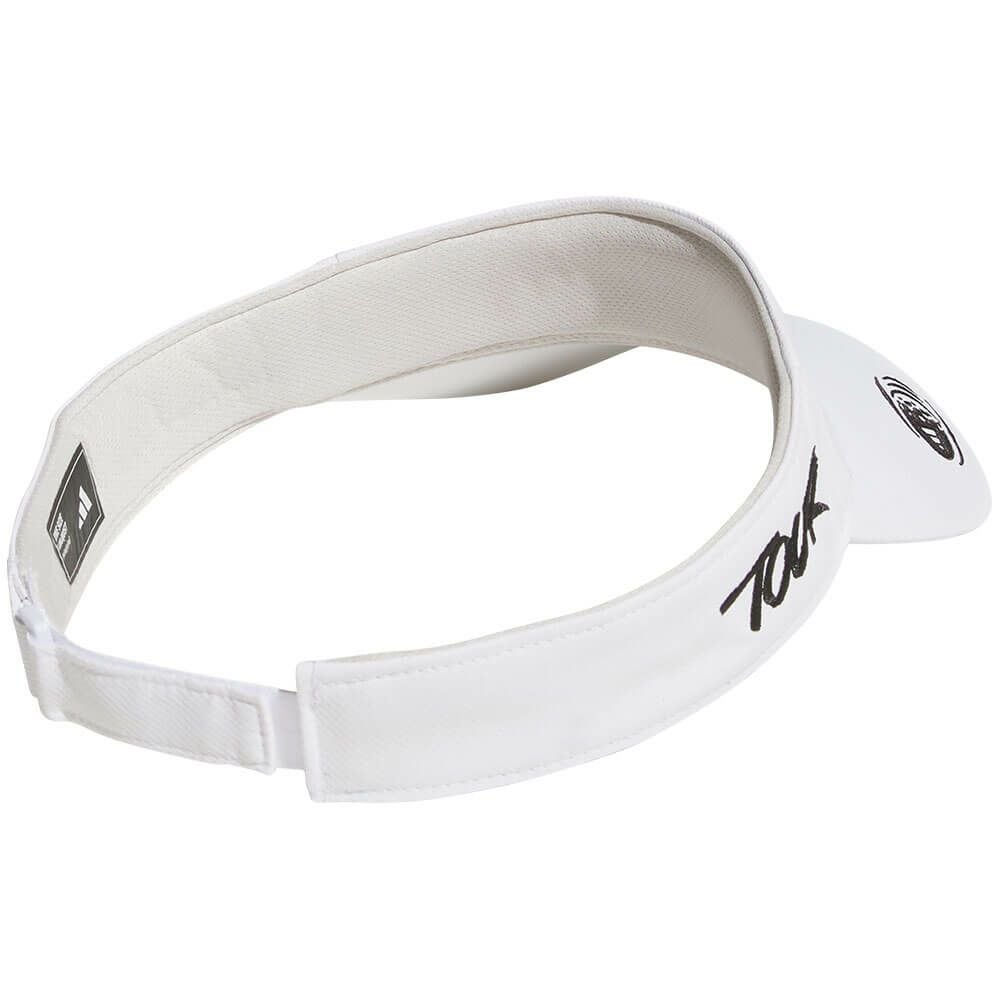 アディダス adidas　サイドロゴ バイザー KTK05 JE2451 ホワイト　2025年モデル 詳細2