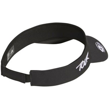 アディダス adidas　サイドロゴ バイザー KTK05 JH3648 ブラック　2025年モデル 詳細2