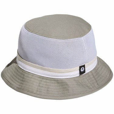 アディダス adidas　レディース メッシュ スプリング バケットハット KVM10 JJ3830 シルバーペブル　2025年モデル 詳細2