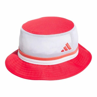 アディダス adidas　レディース メッシュ スプリング バケットハット KVM10 JD9896 ピュアルビー　2025年モデル 詳細1