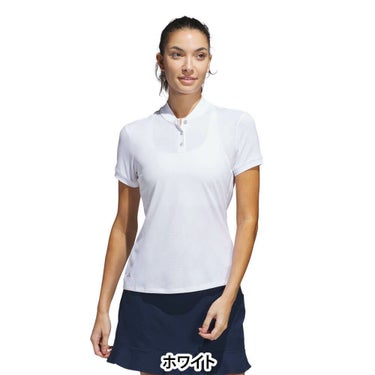 アディダス adidas　レディース メッシュ アーガイル 半袖シャツ KTI66　2025年モデル 詳細2