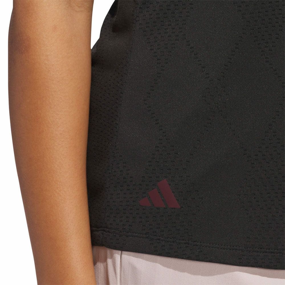 アディダス adidas　レディース メッシュ アーガイル 半袖シャツ KTI66　2025年モデル 詳細10