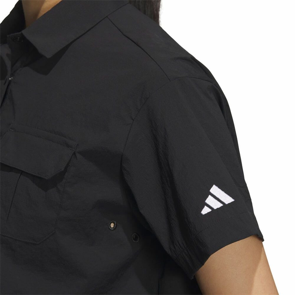 アディダス adidas レディース 撥水 シースルー ボックスシルエット