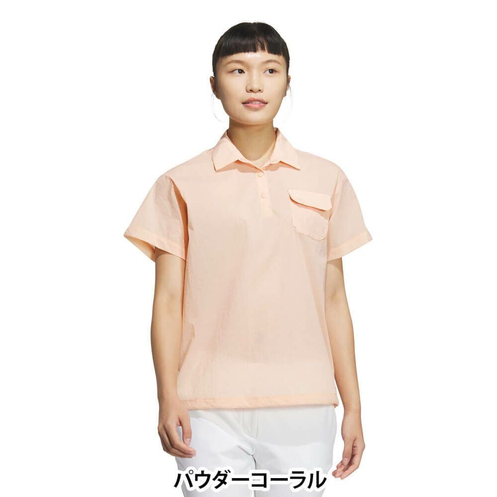 アディダス adidas レディース 撥水 シースルー ボックスシルエット