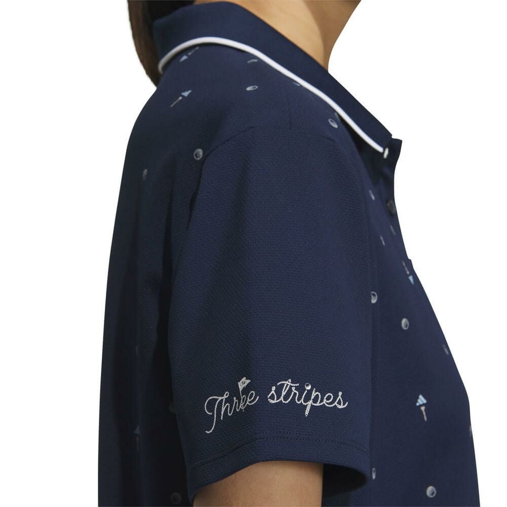 アディダス adidas　レディース モノグラム 半袖 ポロシャツ KTI84　2025年モデル 詳細15