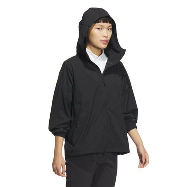 アディダス adidas　レディース LIGHT DWR 長袖 フルジップ フーディー KTI87　2025年モデル 詳細4